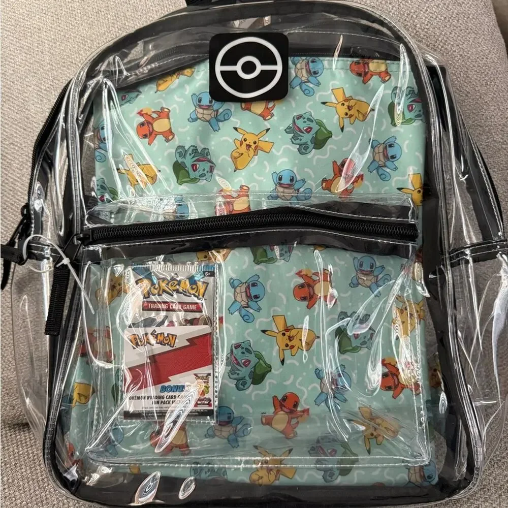 Pokémon Clear Backpack